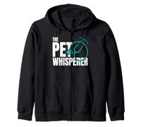 The Pet Whisperer Estetoscopio Medicina Veterinaria Sudadera con Capucha
