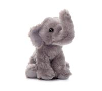 The Petting Zoo Elephant Stuffed Animal Plushie Gifts for Kids Wild Onez Babiez Wildlife Animals Elephant Plush Toy 6 Inches
