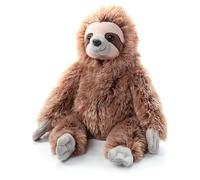 The Petting Zoo Sloth Pelfed Animal Plushie Reghits for Kids Wild Onez Wildlife Animals Brawn Sloth Plushy 9 pollici da 9 pollici