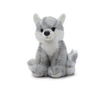 The Petting Zoo Wolf Stuffed Animal Plushie Gifts for Kids Wild Onez Babiez Wildlife Animals Grey Wolf Plush Toy 6 inches