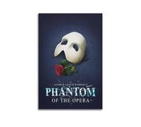The Phantom of The Opera Canvas Poster Poster Canvas Print Living Home Arte Estético Pintura Colgante, Regalo para el Nuevo Hogar Decoración Moderna de la Habitación08 x 12 pulgadas (20 x 30 cm)