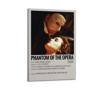 The Phantom of the Opera Retro Art Poster Poster Canvas Print Living Home Estética Arte Colgante, Nuevo Hogar Regalo Decoración Moderna de la Habitación 24 x 36 pulgadas (60 x 90 cm)