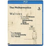The Philharmonics: Johann Strauss Walzer / Waltzes arr. Schönberg, Berg, Webern [Blu-ray] [Alemania]