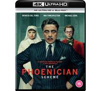 The Phoenician Scheme (4K UHD Blu-ray) Bryan Cranston Benicio Del Toro Tom Hanks