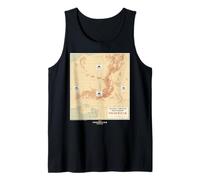 The Phoenician Scheme Region Map Camiseta sin Mangas