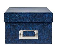 The Photo Album Company Limited | Caja almacenamiento fotos | Azul, 22,4x16,7x11,4 cm, capacidad 700 fotos 10x15 cm | Sin ácidos, separadores incluidos | Organización segura