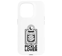 The Pickle Lover Pepino Salmuera Pickle Jar Carcasa para iPhone 15 Pro
