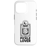 The Pickle Lover Pepino Salmuera Pickle Jar Carcasa para iPhone 16 Pro
