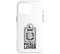The Pickle Lover Pepino Salmuera Pickle Jar Carcasa para iPhone 16 Pro Max