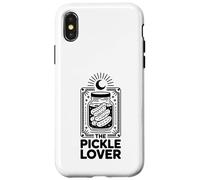 The Pickle Lover Pepino Salmuera Pickle Jar Carcasa para iPhone X/XS