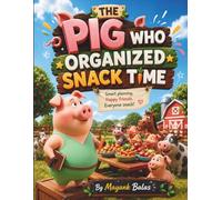 The Pig Who Organized Snack Time: A Delightful Children's Picture Book About Fairness, Kindness, Leadership, and Sharing on the Farm For Kids Ages 4-8