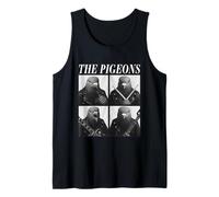 The Pigeons Rockers Animales Fresco Música Rock Emo Punk Banda Camiseta sin Mangas