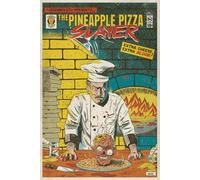 The Pineapple Pizza Slayer: Extra cheese. Extra blood. (Cheesy Frights)