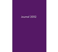 The Pink 2032 Daily Journal and Planner: A Minimalist and Simple Notebook for Daily Use