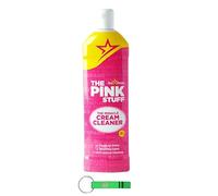 The Pink Stuff - Limpiador de crema líquido para superficies duras (12 unidades, 500 ml, incluye llavero Beni Culinari gratuito)