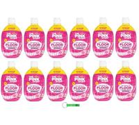 The Pink Stuff - Limpiador de suelos en espray, 12 unidades, con fórmula de secado rápido, no requiere agua, 750 ml + llavero Beni Culinari gratuito