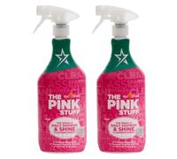 The Pink Stuff Spray Limpiador Multiusos para Ducha y Brillo, Vegano, Pack de 2 Unidades