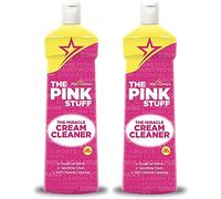 The Pink Stuff Stardrops Miracle Limpiador de crema, 17.6 onzas líquidas, 2 unidades