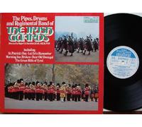 The Pipes Drums and Regimental Band of THE IRISH GUARDS 1974 Picture Sleeve contour # 2870377 Major E G Horabin including St Patricks Day Let Erin Remember Morning has Broken Dear Old Donegal The Green Hills of Tyrol