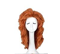The Pirate Fairy Meet Zarina Cosplay Wig Halloween Costume Halloween Orange Curly Syntehtic Party Wig + Wig Cap