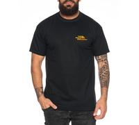 The Pirate King Camiseta Bordadas para Hombre - Straw Hat Piece Anime Manga Luffy Pirata, Color:Negro, Talla:XL