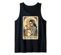 The Pit Bull Mom Tarot Card Camiseta sin Mangas
