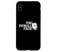 The Pitbull Face - Soporte para perro y perro Carcasa para iPhone XS Max