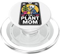 The Plant Mom - Lindo gráfico de Esqueleto de jardinería Kawaii PopSockets PopGrip para MagSafe
