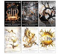 The Plated Prisoner Series By Raven Kennedy 6 Books Collection Set (Gild, Glint, Gleam, Glow, Gold & Goldfinch)