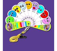 The Play Doctors Emotions Face Feelings - Tarjetas flash para fanáticos con cordón - Autismo/SEN/Necesidades especiales Ayuda de aprendizaje para niños a partir de 3 años - Herramienta de comunicación