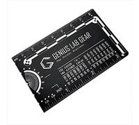 The Pocket Engineer - Regla de ingeniería de cartera y referencia de conversión de unidades 3 pulgadas