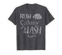 The Pogues Rum Sodomy Music Band by Rock Off Camiseta, Hombre, Jaspeado Oscuro, S