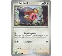 The Pokemon Company International - Carta individual LECHONK 154/198, base escarlata y violeta