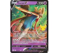 The Pokemon Company International Pokemon - Tarjeta individual ZACIAN V 016/025 CELEBRATIONS, multicolor