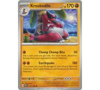 The Pokemon Company International Tarjeta individual KROOKODILE 117/198 Escarlata y Violeta BASE