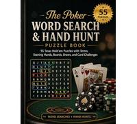 The Poker Word Search & Hand Hunt Puzzle Book: The Poker Word Search & Hand Hunt Puzzle Book