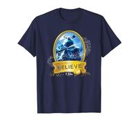 The Polar Express True Believer Camiseta, Hombre, Azul Marino, 6XL