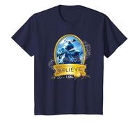 The Polar Express True Believer Camiseta, Niños, Azul Marino, 4 años