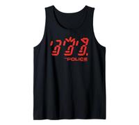 The Police Ghost Icon Rock Music Band Camiseta sin Mangas