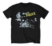 The Police Live Band Men T-Shirt Black XL