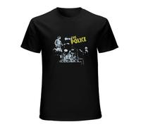 The Police Live Band Men's Black T-Shirt Unisex tee Shirt XXL