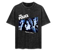 The Police Regatta Sting De Blanc Synchronicity Band Men's Fashion T-Shirt Black M