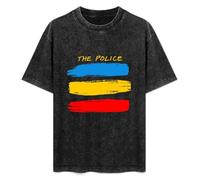 The Police Synchronicity Album Rock Band Men's T-Shirt Unisex Black Men Tees M