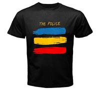 The Police Synchronicity Rock Men's Black T-Shirt Unisex tee Shirt S