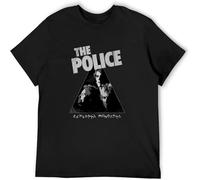 The Police Zenyatta Mondatta Men's Cotton T Shirt Black XXL