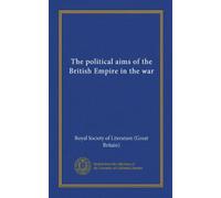 The political aims of the British Empire in the war