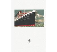The Polonia - Vintage Polish Art Deco • No. 10: Vintage Polish Art Deco Notebook, Lined Journal with Ocean Liner Illustration, 110 Pages, 6x9 Inches