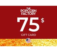 The Popcorn Factory Gift Card 75 USD Key - UNITED STATES