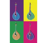 The Portuguese Guitar | Folk Art-Inspired Notebook: A Symbol of Fado - A Gift for Travelers and Music Lovers