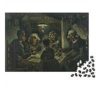 The Potato Eaters Puzzle De Madera, Rompecabezas Pinturaarte Adultos, Museo Rompecabezas Imposible, Puzzles Arte, Ejercitar La Lógica Y La Coordinación Sensorial 1000 Piezas